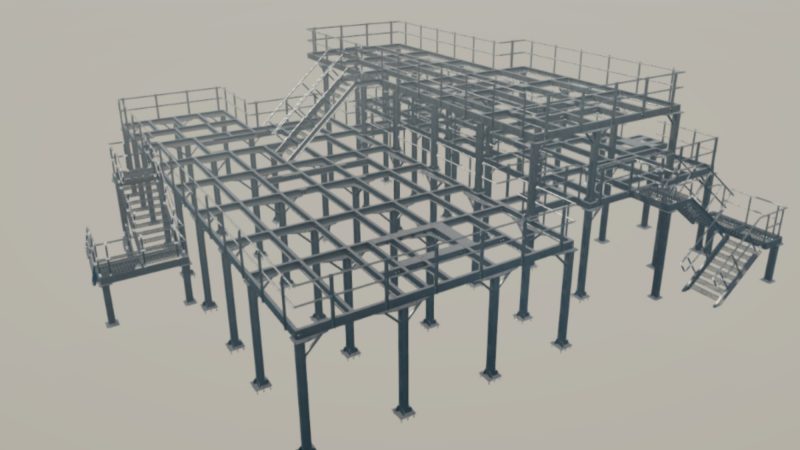 Sustainability 4 Granta Processors – Multi Level Mezzanine Plant Deck