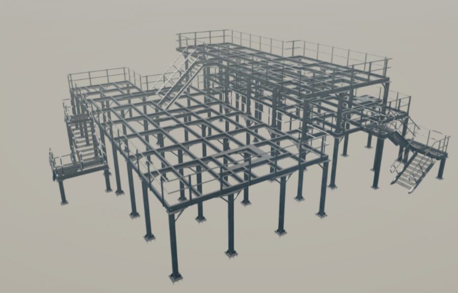 Granta Processors – Multi Level Mezzanine Plant Deck
